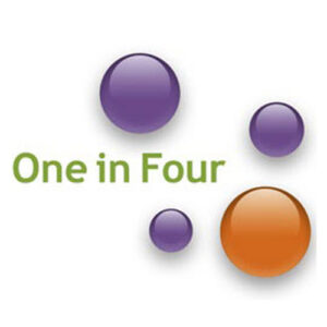 One in Four Logo